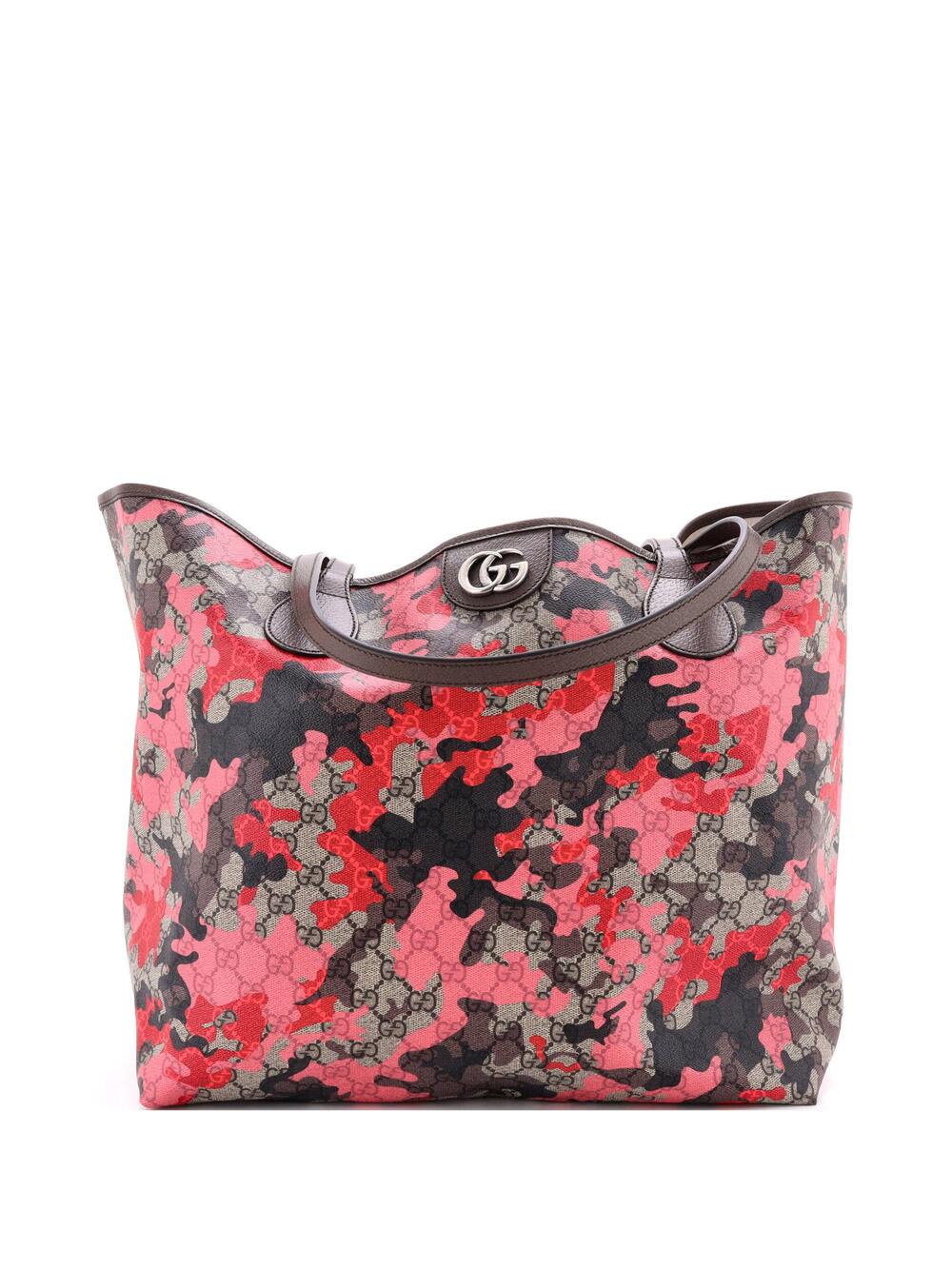 Gucci Gg Open Tote Camouflage Coated #347903G24B